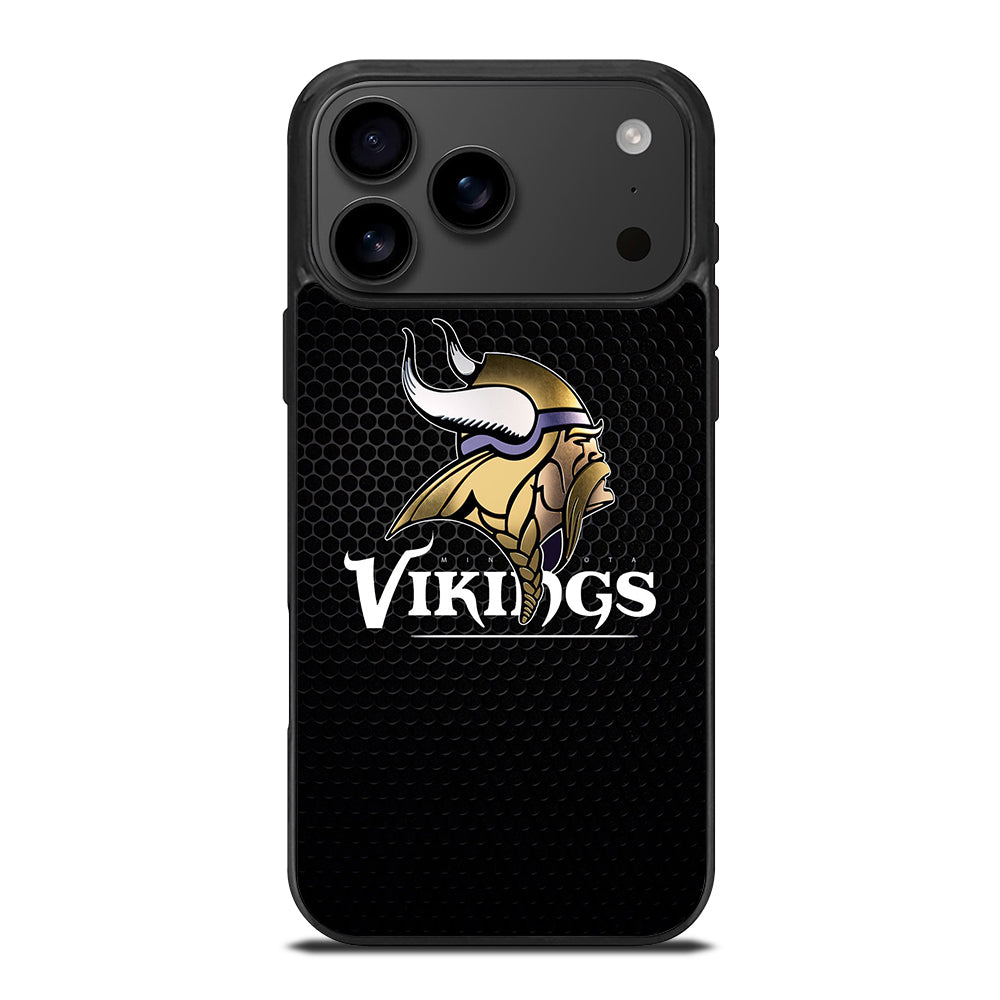 MINNESOTA VIKINGS METAL LOGO iPhone 17 Pro Max Case Cover