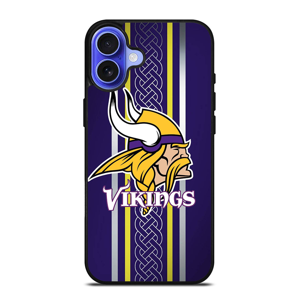 MINNESOTA VIKINGS NFL LOGO iPhone 16 Case Cover