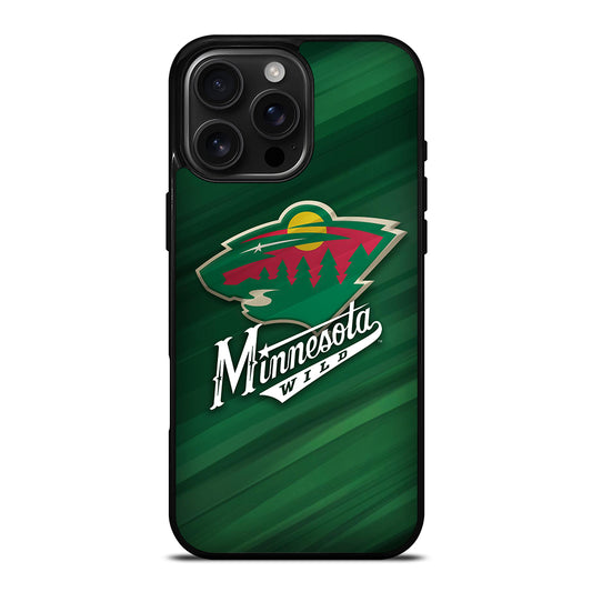 MINNESOTA WILD NHL LOGO 2 iPhone 16 Pro Max Case Cover