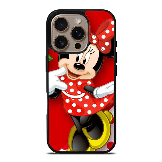 MINNIE MOUSE CARTOON iPhone 16 Pro Case Cover