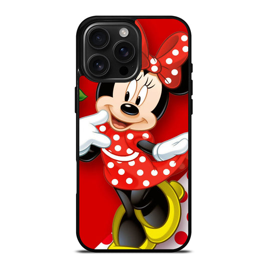 MINNIE MOUSE CARTOON iPhone 16 Pro Max Case Cover