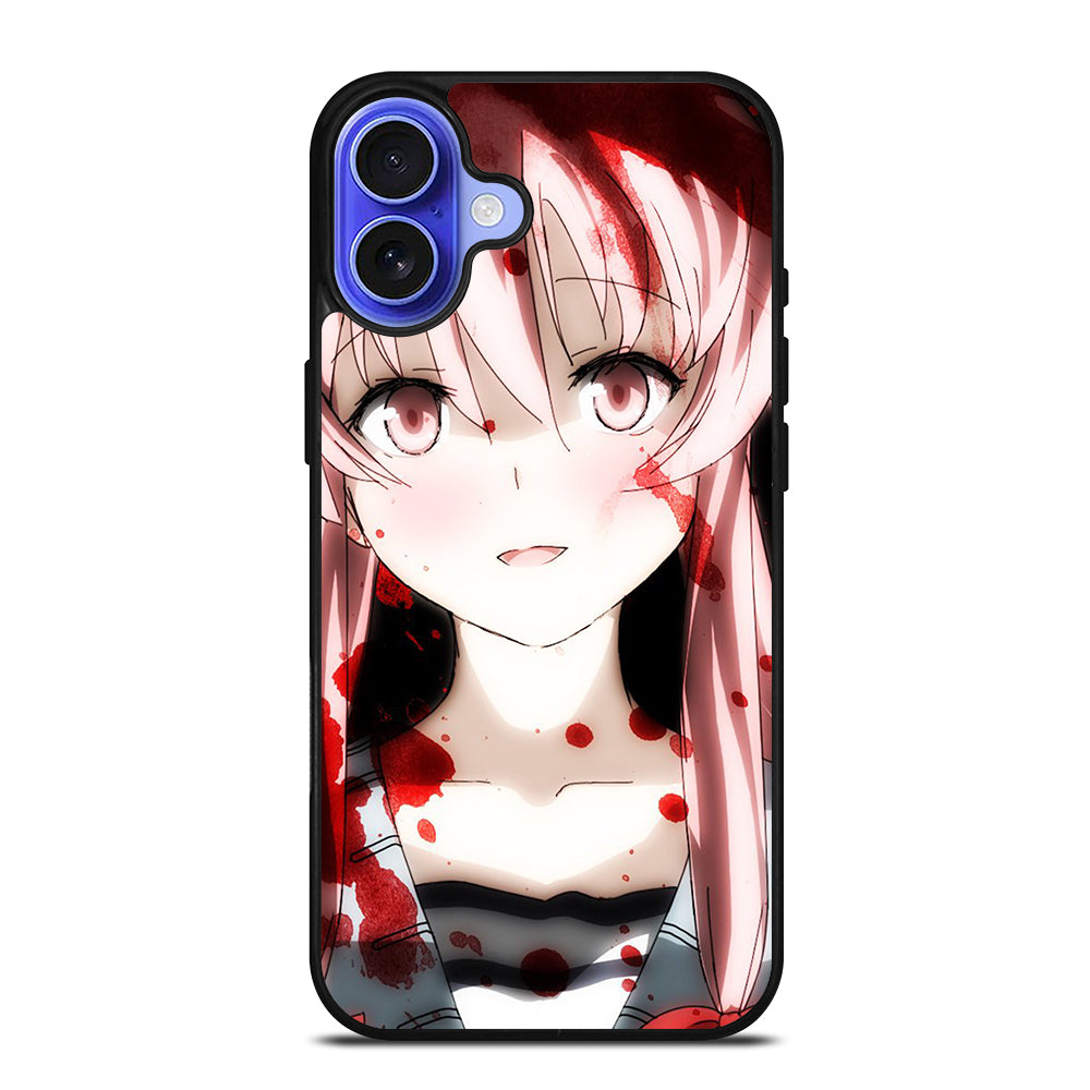 MIRAI NIKKI FACE iPhone 16 Case Cover