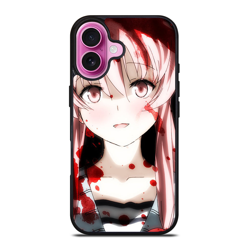 MIRAI NIKKI FACE iPhone 16 Plus Case Cover