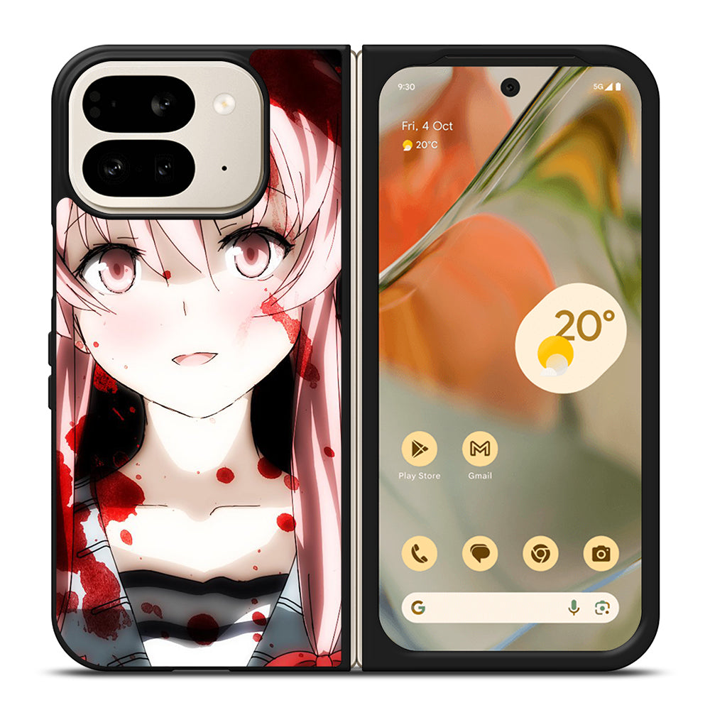 MIRAI NIKKI FACE Google Pixel 9 Pro Fold Case Cover