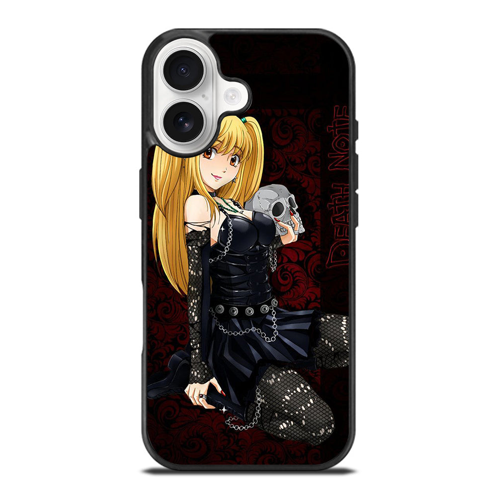 MISA AMANE ANIME DEATH NOTE iPhone 17 Case Cover