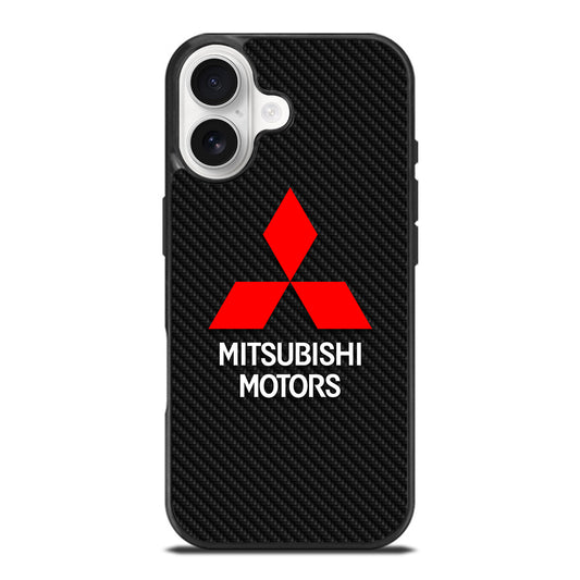 MITSUBISHI MOTORS CARBON LOGO iPhone 17 Case Cover