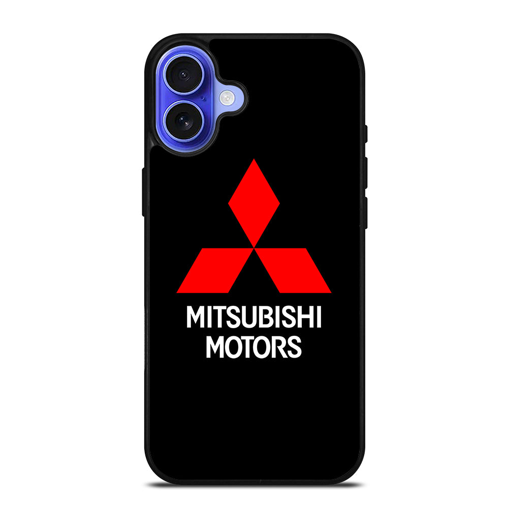 MITSUBISHI MOTORS LOGO BLACK iPhone 16 Case Cover