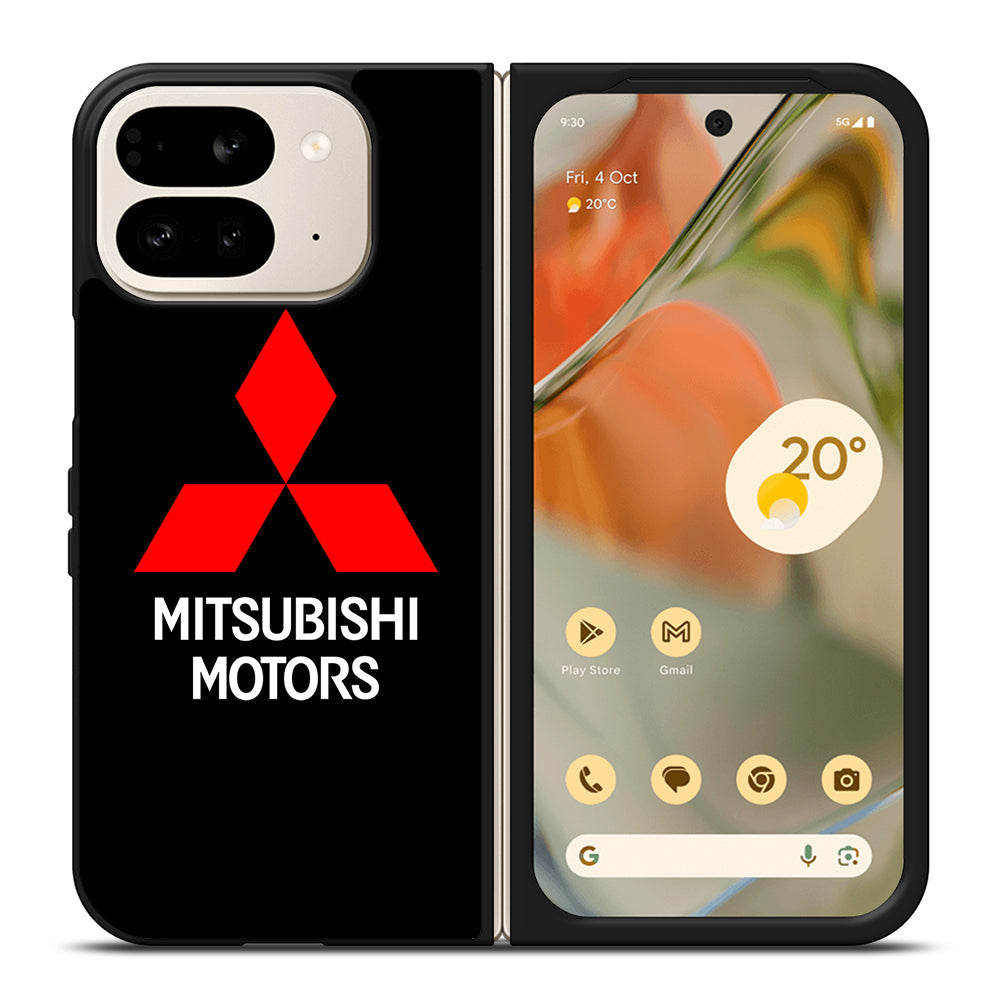 MITSUBISHI MOTORS LOGO BLACK Google Pixel 9 Pro Fold Case Cover