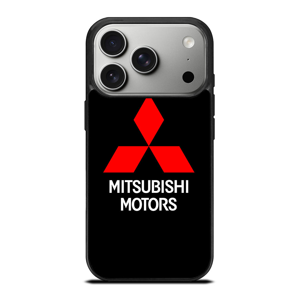 MITSUBISHI MOTORS LOGO BLACK iPhone 17 Pro Case Cover