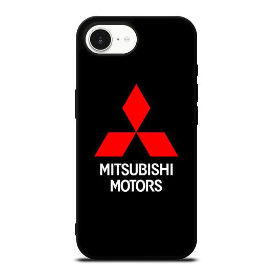 MITSUBISHI MOTORS LOGO BLACK iPhone 16e Case Cover