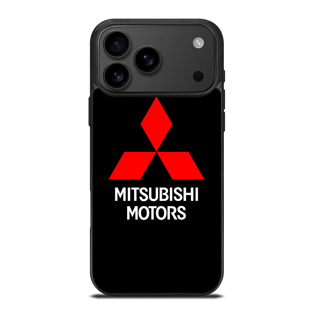 MITSUBISHI MOTORS LOGO BLACK iPhone 17 Pro Max Case Cover