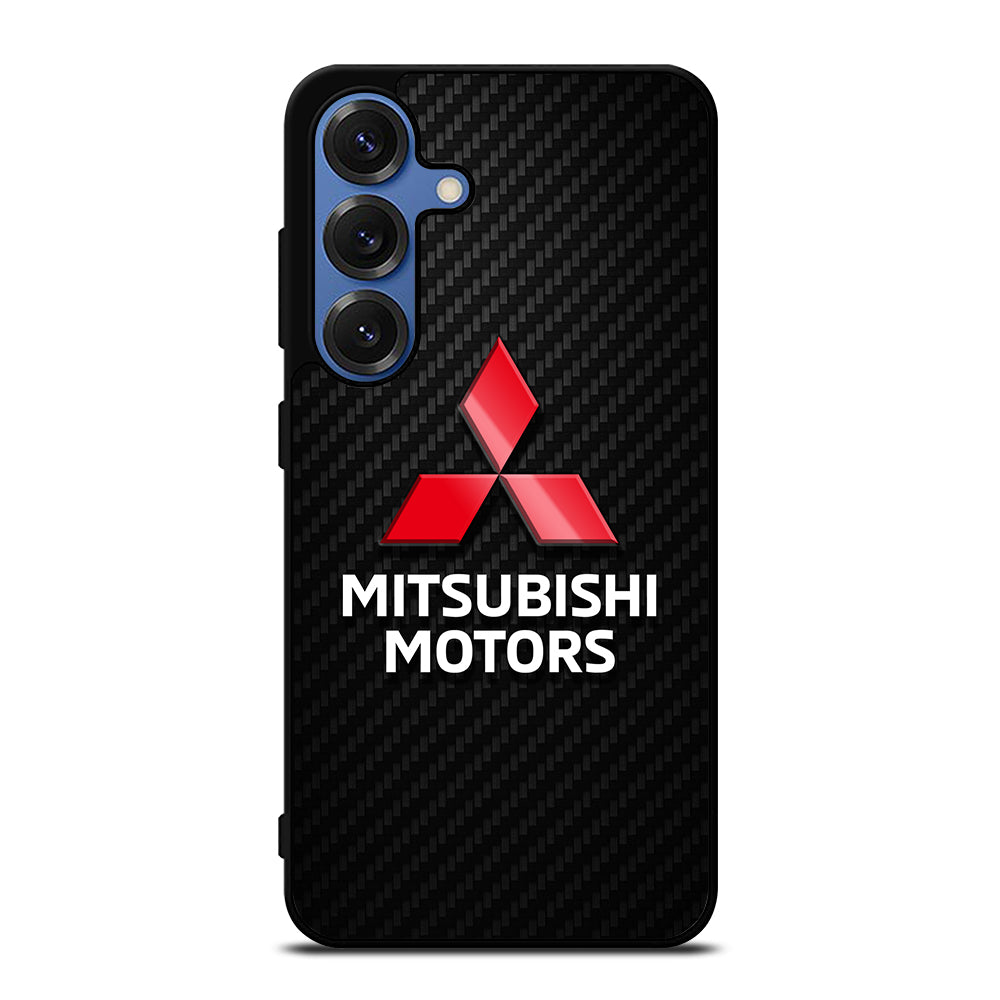 MITSUBISHI MOTORS LOGO CARBON Samsung Galaxy S25 Case Cover