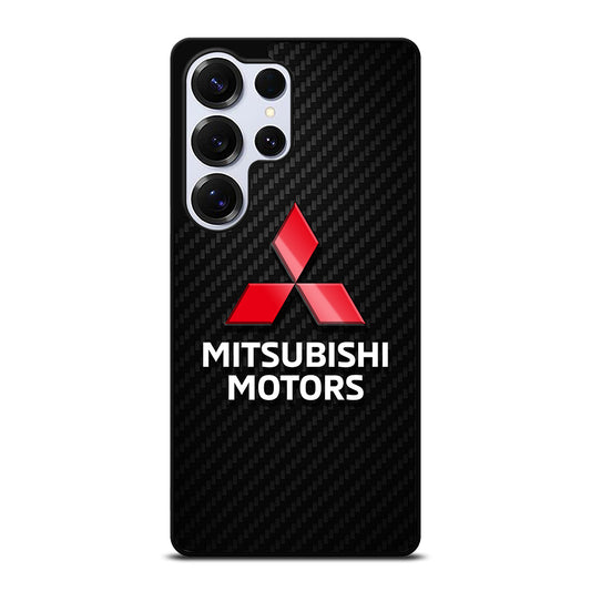 MITSUBISHI MOTORS LOGO CARBON Samsung Galaxy S25 Ultra Case Cover