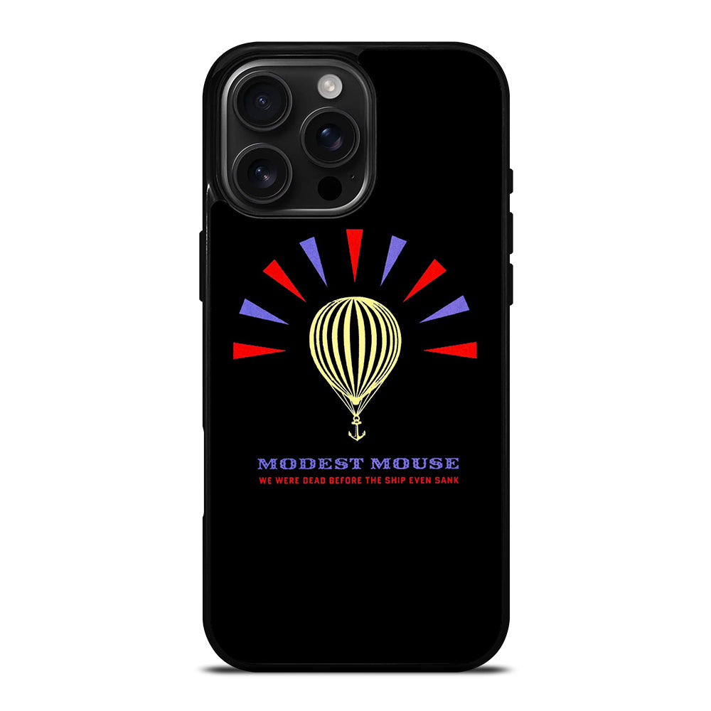 MODEST MOUSE BLACK LOGO iPhone 16 Pro Max Case Cover