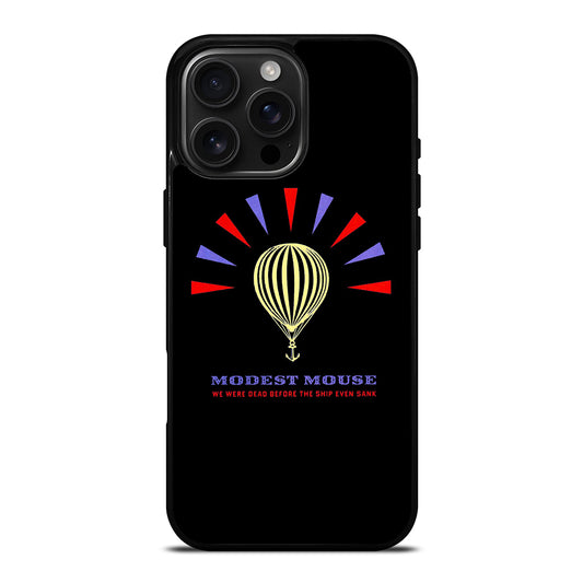 MODEST MOUSE BLACK LOGO iPhone 16 Pro Max Case Cover