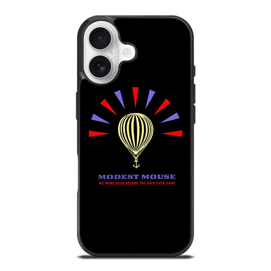 MODEST MOUSE BLACK LOGO iPhone 17 Case Cover