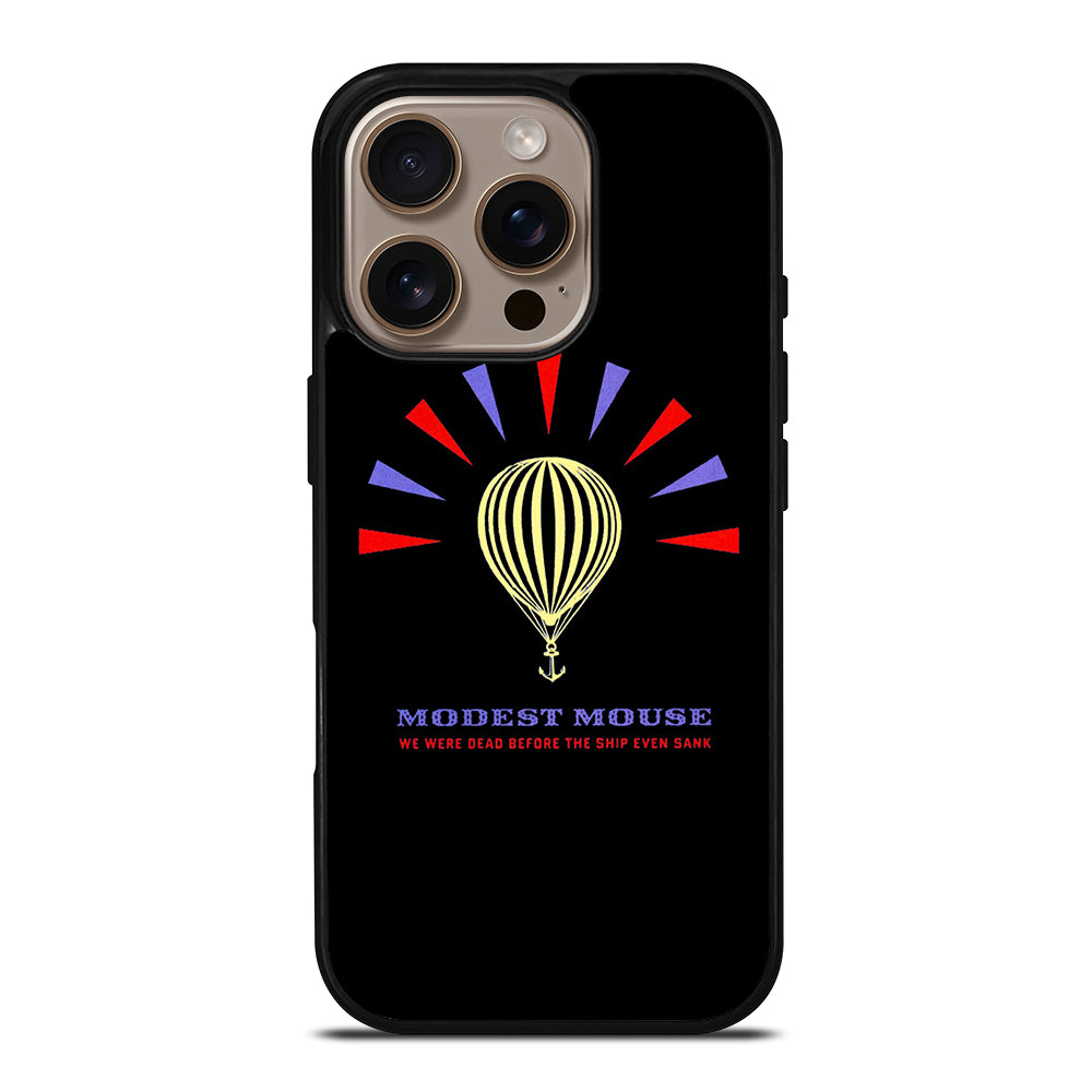 MODEST MOUSE BLACK LOGO iPhone 16 Pro Case Cover