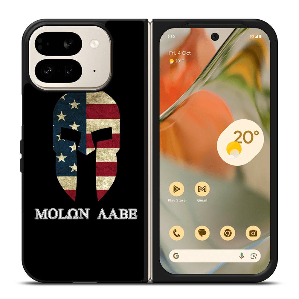 MOLON LABE AMERICAN FLAG BLACK Google Pixel 9 Pro Fold Case Cover