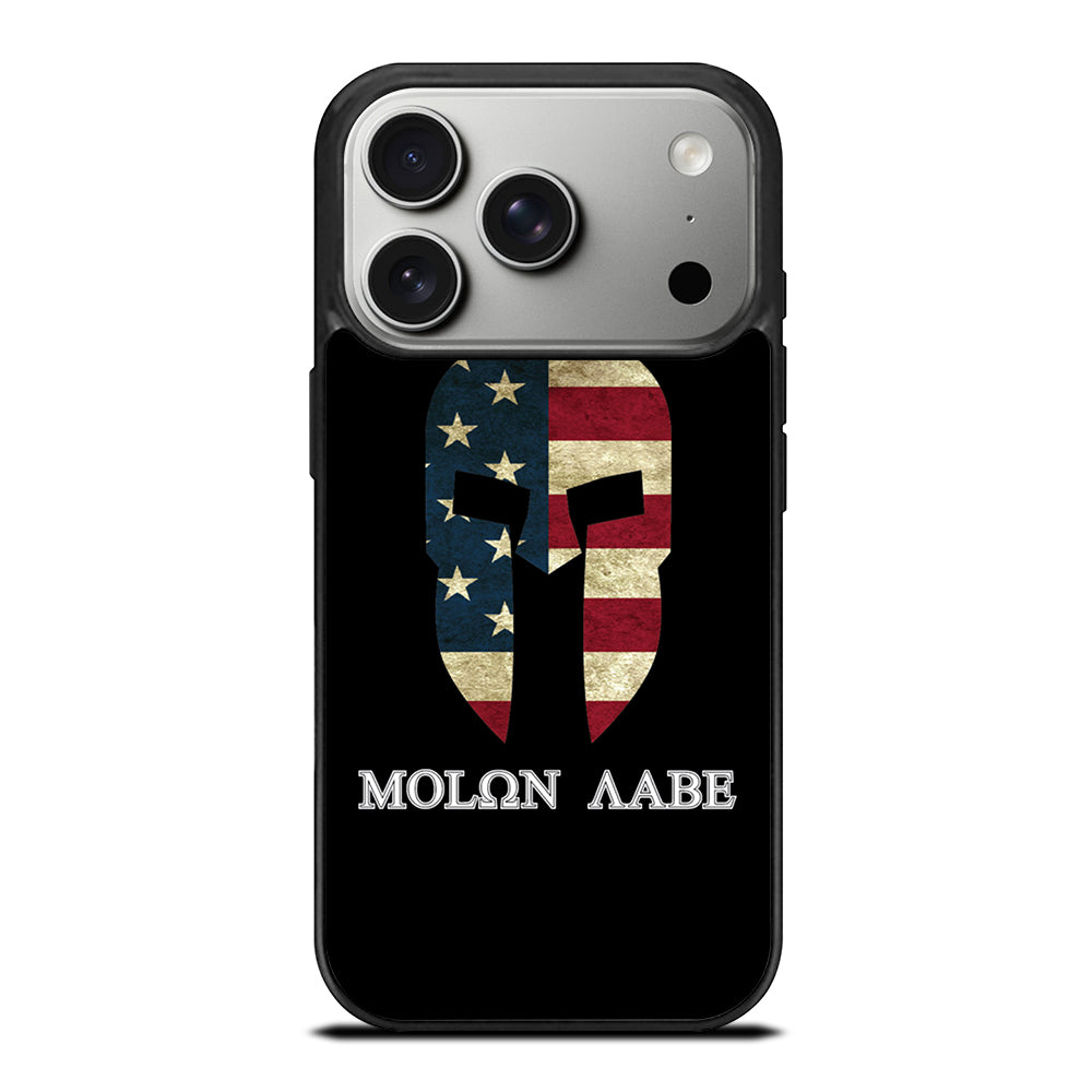 MOLON LABE AMERICAN FLAG BLACK iPhone 17 Pro Case Cover