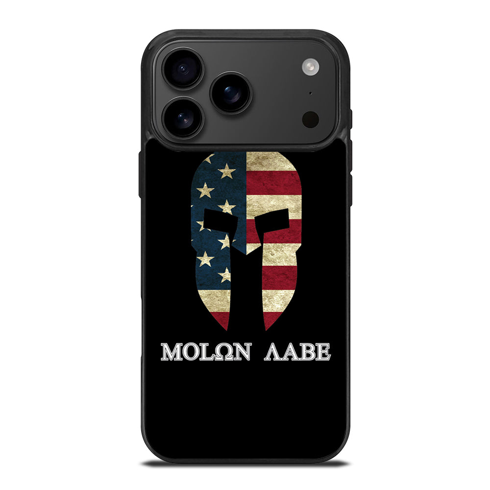 MOLON LABE AMERICAN FLAG BLACK iPhone 17 Pro Max Case Cover