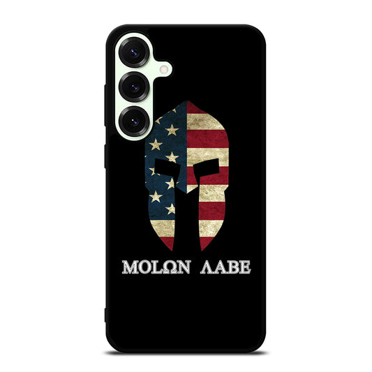 MOLON LABE AMERICAN FLAG BLACK Samsung Galaxy S25 Plus Case Cover