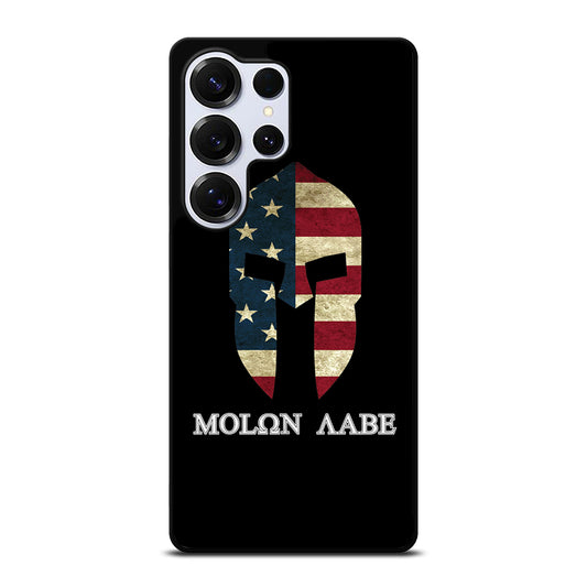 MOLON LABE AMERICAN FLAG BLACK Samsung Galaxy S25 Ultra Case Cover