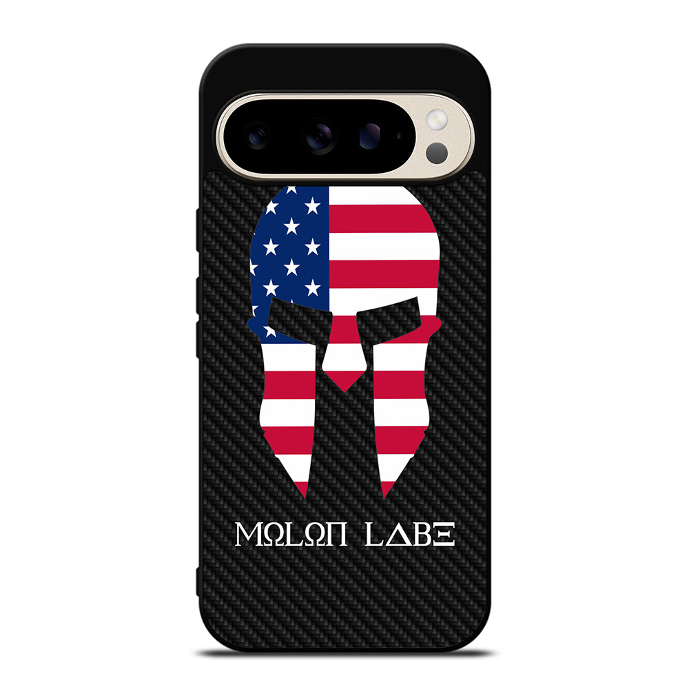 MOLON LABE AMERICAN FLAG CARBON LOGO Google Pixel 9 Pro Case Cover