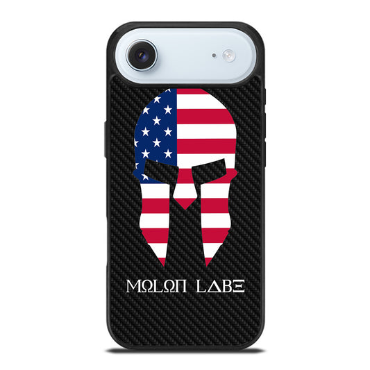 MOLON LABE AMERICAN FLAG CARBON LOGO iPhone Air Case Cover