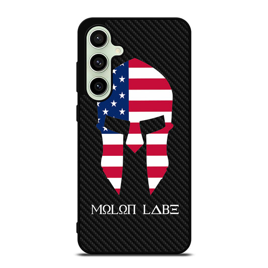 MOLON LABE AMERICAN FLAG CARBON LOGO Samsung Galaxy S24 FE Case Cover