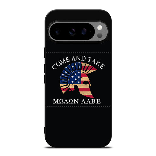 MOLON LABE AMERICAN FLAG HELMET Google Pixel 9 Pro XL Case Cover