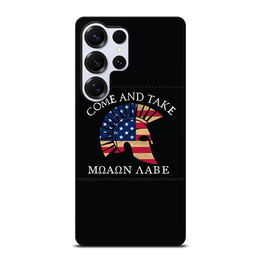 MOLON LABE AMERICAN FLAG HELMET Samsung Galaxy S25 Ultra Case Cover