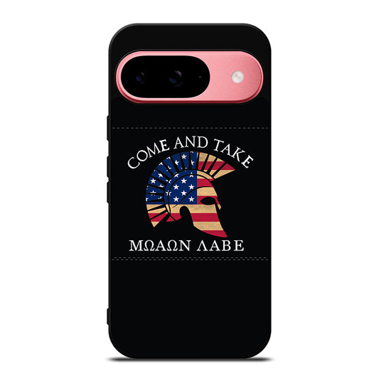 MOLON LABE AMERICAN FLAG HELMET Google Pixel 9 Case Cover