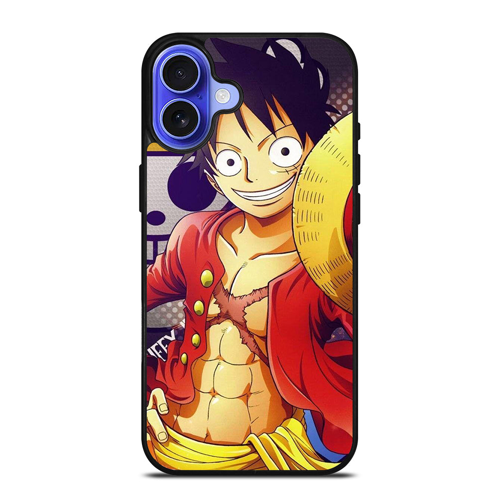 MONKEY D LUFFY ONE PIECE ANIME iPhone 16 Case Cover