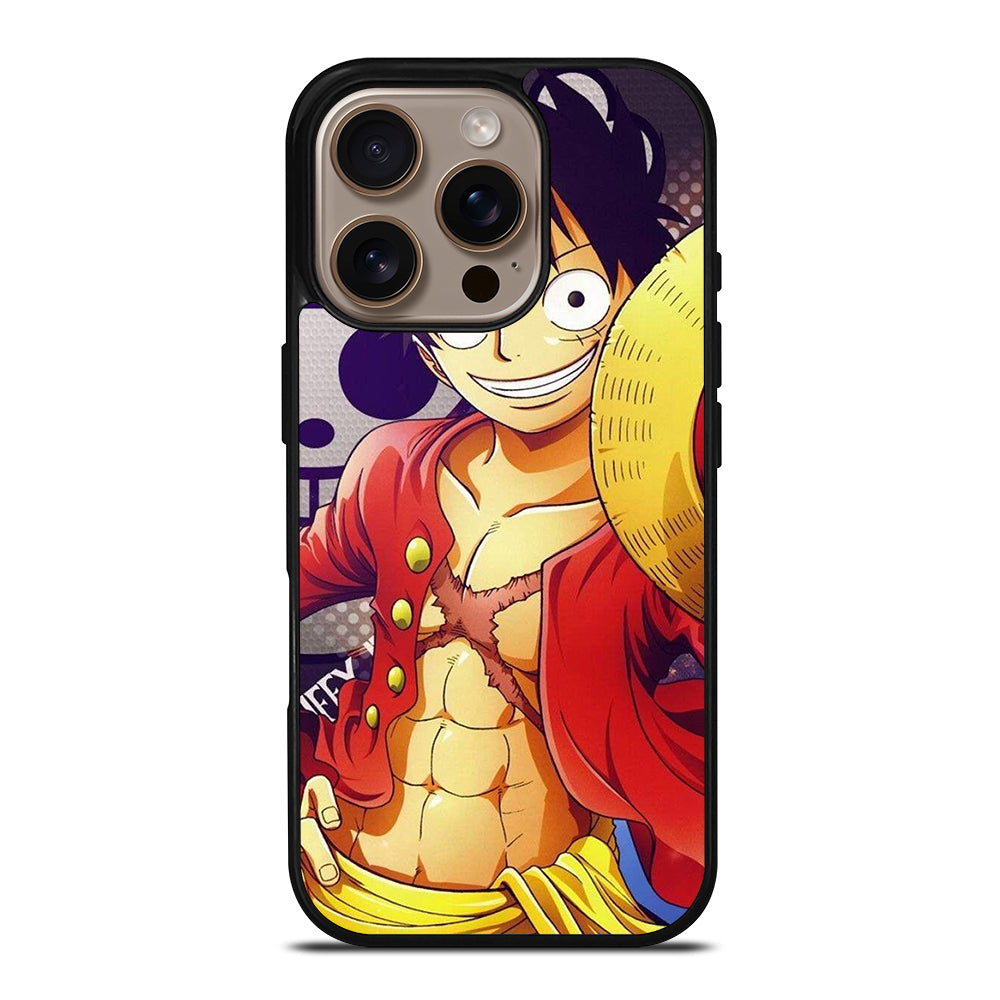 MONKEY D LUFFY ONE PIECE ANIME iPhone 16 Pro Case Cover