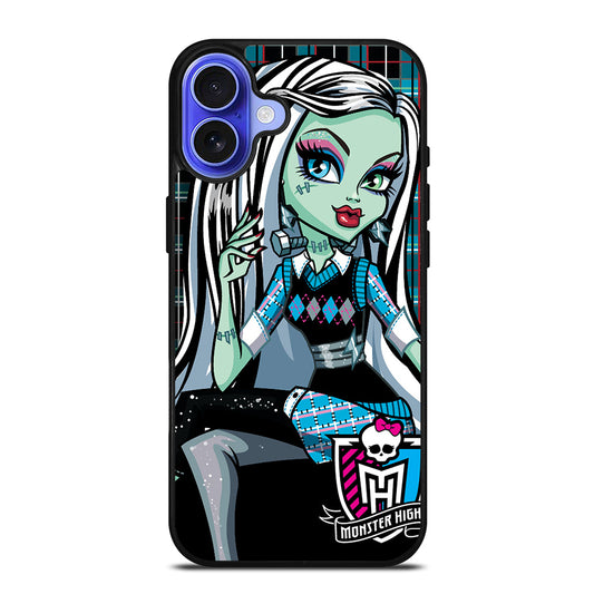 MONSTER HIGH DOLL FRANKIE STEIN CARTOON iPhone 16 Case Cover