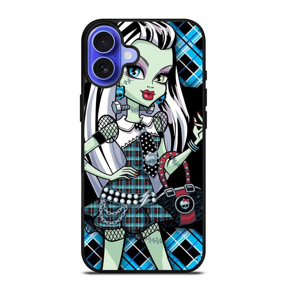 MONSTER HIGH DOLL FRANKIE STEIN CARTOON 2 iPhone 16 Case Cover