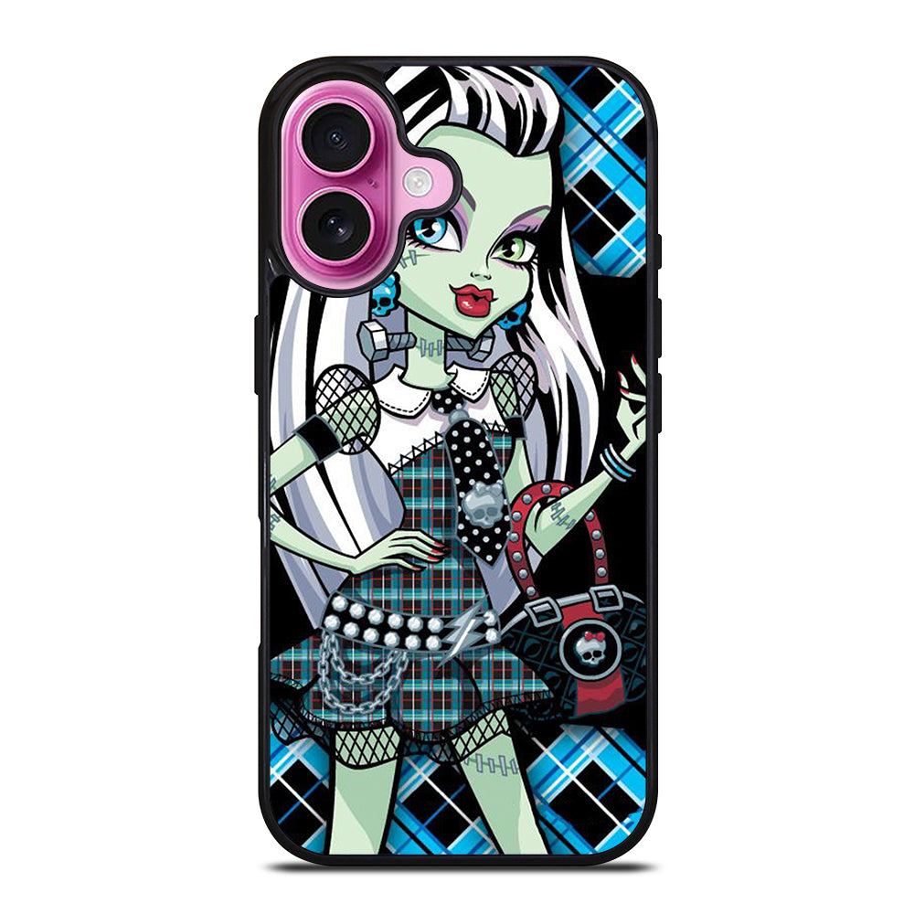 MONSTER HIGH DOLL FRANKIE STEIN CARTOON 2 iPhone 16 Plus Case Cover
