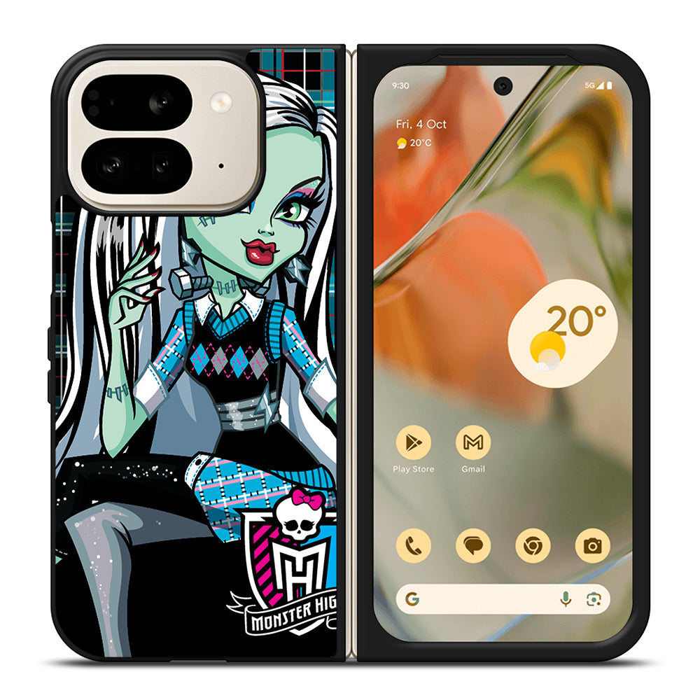 MONSTER HIGH DOLL FRANKIE STEIN CARTOON Google Pixel 9 Pro Fold Case Cover