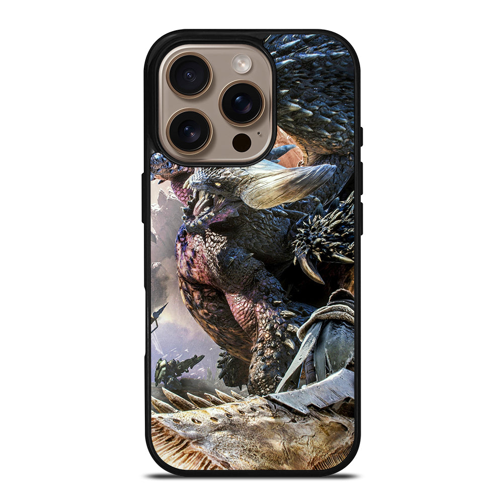 MONSTER HUNTER WORLD MHW iPhone 16 Pro Case Cover