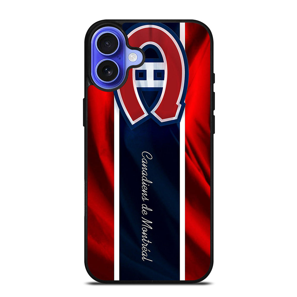 MONTREAL CANADIENS LOGO HOCKEY 3 iPhone 16 Case Cover