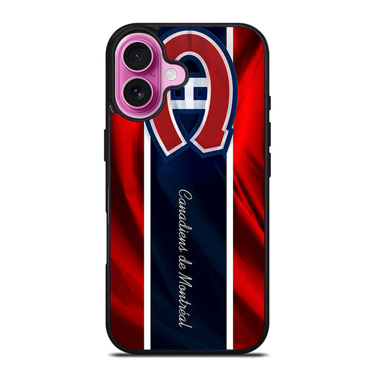 MONTREAL CANADIENS LOGO HOCKEY 3 iPhone 16 Plus Case Cover