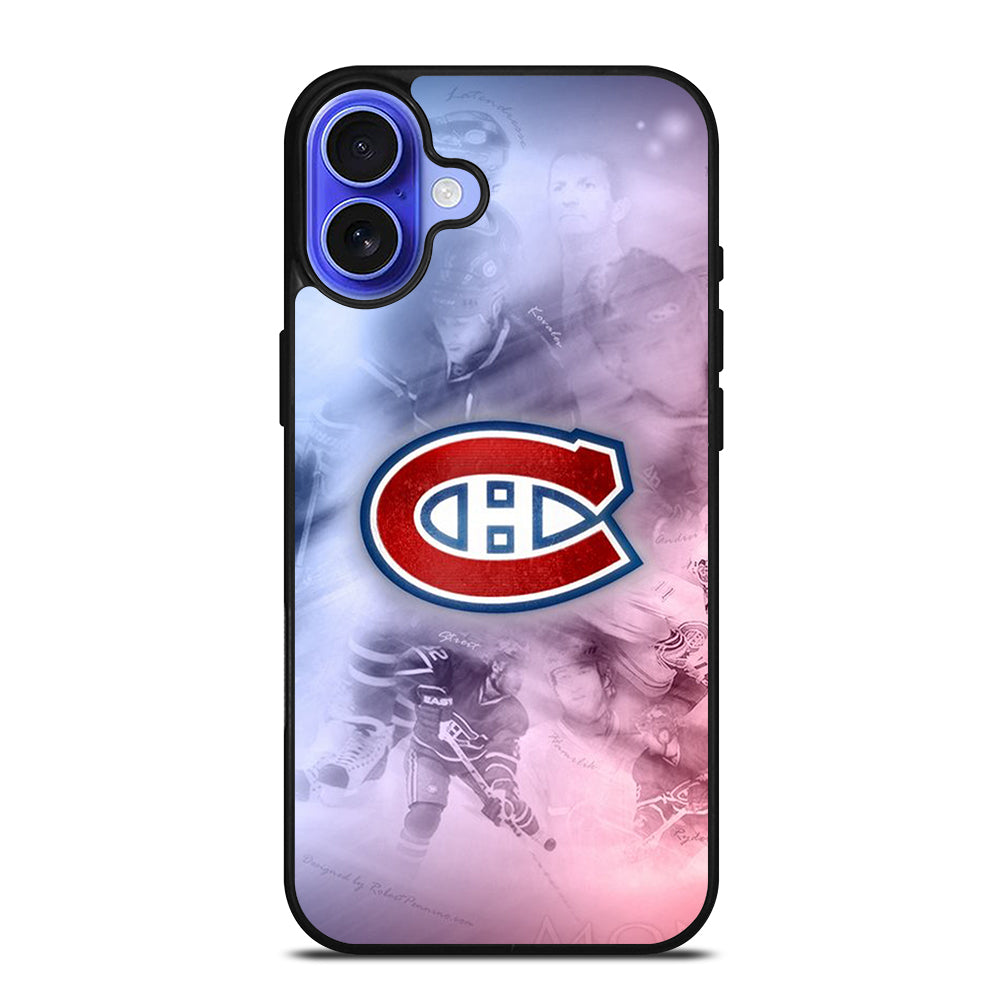 MONTREAL CANADIENS LOGO NHL 3 iPhone 16 Case Cover