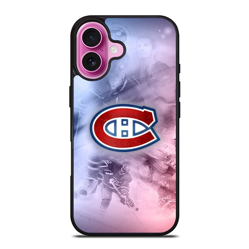 MONTREAL CANADIENS LOGO NHL 3 iPhone 16 Plus Case Cover
