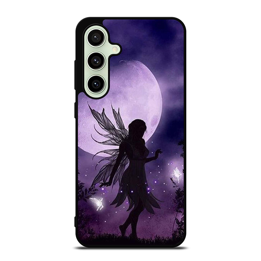 MOONLIGHT FAIRY DRAGONFLIES PURPLE MOON Samsung Galaxy S24 FE Case Cover