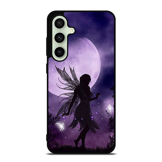 MOONLIGHT FAIRY DRAGONFLIES PURPLE MOON Samsung Galaxy S24 FE Case Cover