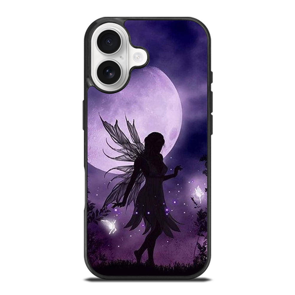 MOONLIGHT FAIRY DRAGONFLIES PURPLE MOON iPhone 17 Case Cover