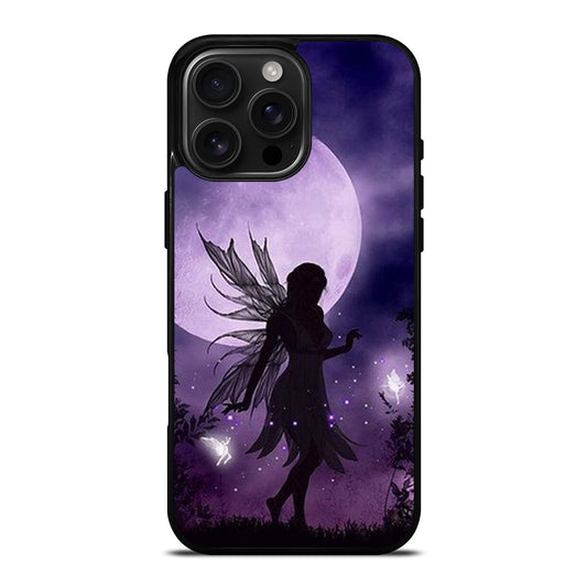 MOONLIGHT FAIRY DRAGONFLIES PURPLE MOON iPhone 16 Pro Max Case Cover