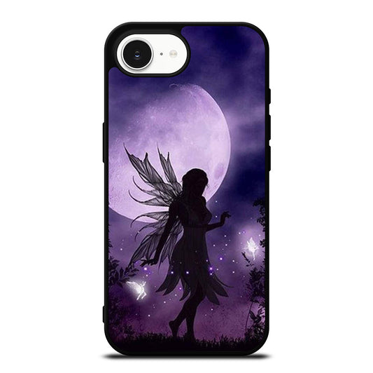 MOONLIGHT FAIRY DRAGONFLIES PURPLE MOON iPhone 16e Case Cover