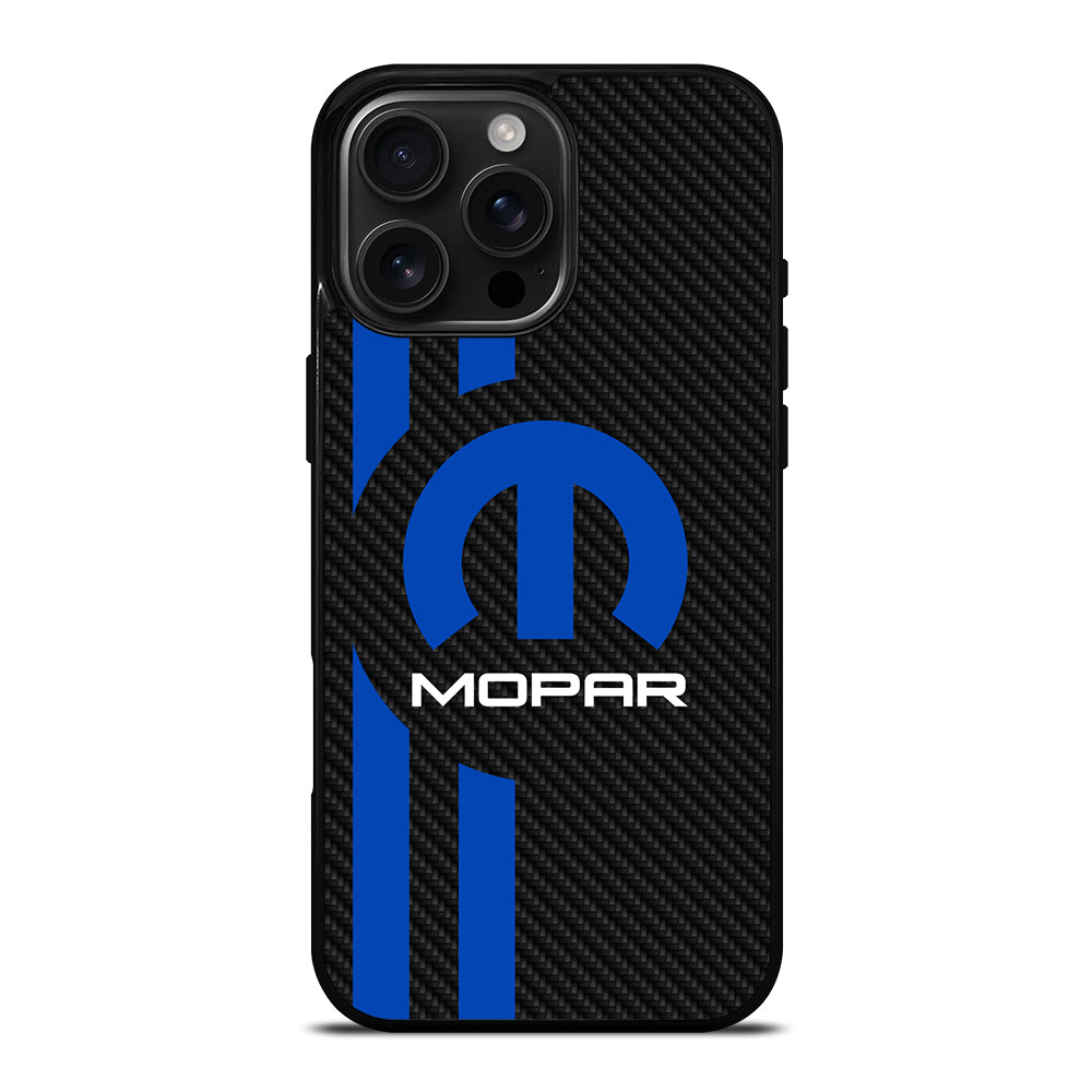 MOPAR CARBON LOGO 2 iPhone 16 Pro Max Case Cover