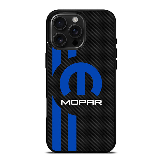 MOPAR CARBON LOGO 2 iPhone 16 Pro Max Case Cover